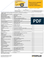 Checklist - Camión de Bajo Perfil - Minería Subterránea