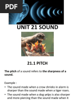 Unit 21. Sound (Source: My Pals Are Here! Science 4B