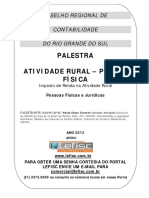 Atividade Rural - Pessoa Fisica