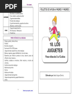 18 Orientaciones Sobre Los Juguetes