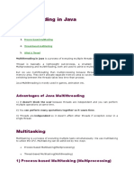 Multithreading in Java: Multitasking