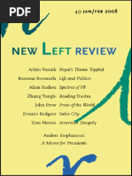 New Left Review 49 Jan - Feb 2008 - New Left Review