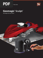 Brochure Geomagic Sculpt Software