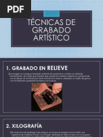 Técnicas de Grabado Artístico