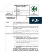 BAB VII 7.7.1.3 SOP Pemberian Anastesi Lokal Dan Sedasi Di Puskesmas