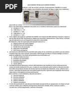 Prova Eletricista Eletrônico