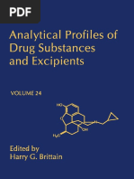 Analytical Profiles of Drug Substances and Excipients, Vol 24