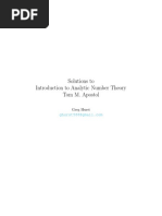 Apostol Analytic Number Theory Solutions