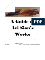 A Guide To Avi Sion's Works