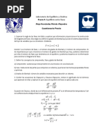 Laboratorio de Equilibrio y Cinética PREVIO 4