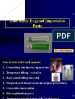 Zinc Oxide Eugenol Impression Paste