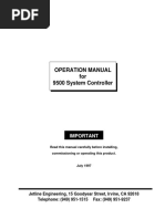 9500 System Controller Manual