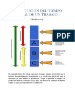 Constitución Del Tiempo Total de Un Trabajo