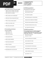 Language in Use Beginner Unit9 Worksheet