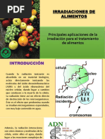 Irradiacion para en Alimentos