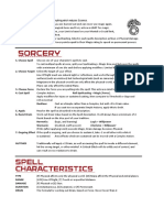 Cheat Sheet - Combat