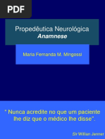 Anamnese Neurológica