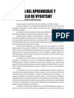 La Teoria de Vygotsky