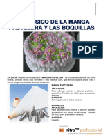 Uso de La Manga Pastelera