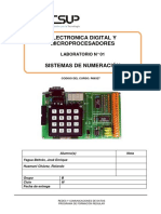 Lab 01 - Sistemas de Numeracion