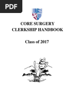 Surgery Handbook Class of 2017