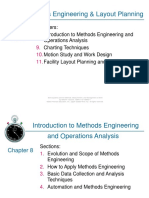 Methods Engineering & Layout Planning