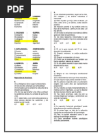 Examen de Raz. Verbal - 3ro de Secundaria