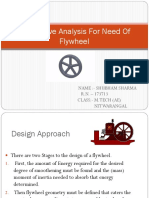 Analysis of Flywheel