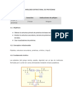 Análisis Estructural de Proteinas PDF