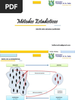 Métodos Estadísticos - Unidad I