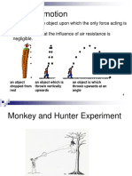 1.4 Projectile Motion