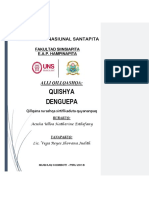 Monografia de Quechua DENGUE