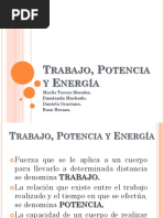 Trabajo, Potencia y Energía