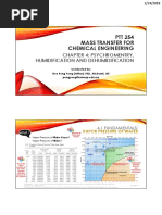 Chapter 4 Psychomentry, Humidification and Dehumidification