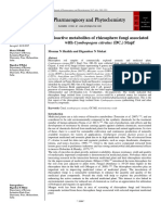 Bioactive Metabolites of Rhizosphere Fungi Associated With Cymbopogon Citratus (DC.) Stapf