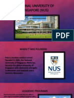 National University of Singapore (NUS) 