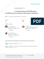 A Tutorial On Scattering and Diffusion Coefficients