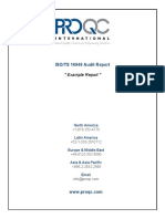 ProQC ExampleReport TS16949 Audit PDF