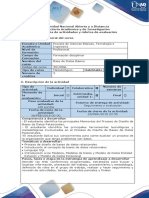 Guía de Actividades y Rubrica de Evaluacion - Fase 2 - Modelado Entidad Relación Con Modelo de Datos Entidad Relación (Modelo Conceptual)