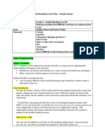 Guided Reading Lesson Plan - Grade 6