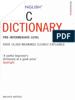 Easier English Basic Dictionary Pre-Int PDF