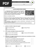 Examen de Comprension Lectora