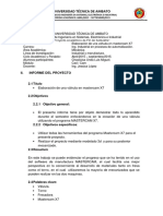 Informe Proyecto Cad Cam