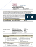 Teaching Practice Lesson Plan: Aims, Learning Otcomes and Corresponding Assessments