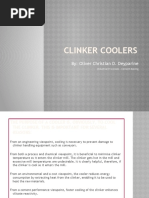 Clinker Coolers: By: Oliver Christian D. Deyparine