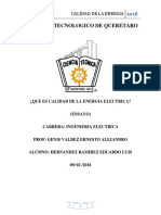 Qué Es La Calidad de La Energía Eléctrica