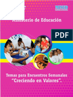 Creciendo en Valores Marzo