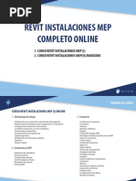 Temario Curso Revit Instalaciones Completo