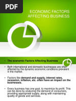 Economic Factors Affecting Business