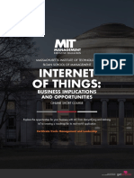 MIT Internet of Things Online Short Program Brochure